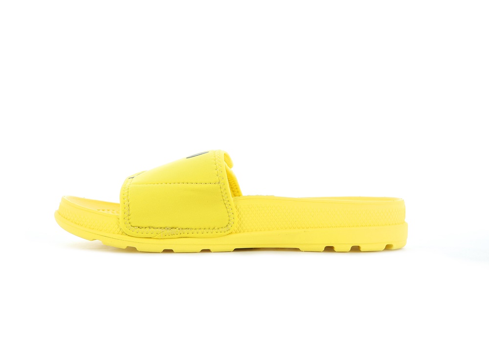 Palladium SMILEY ® SOLEA BE KIND Women's Sandals Yellow | Canada-4018