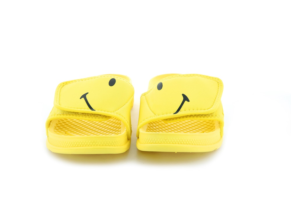 Palladium SMILEY ® SOLEA BE KIND Women's Sandals Yellow | Canada-4018