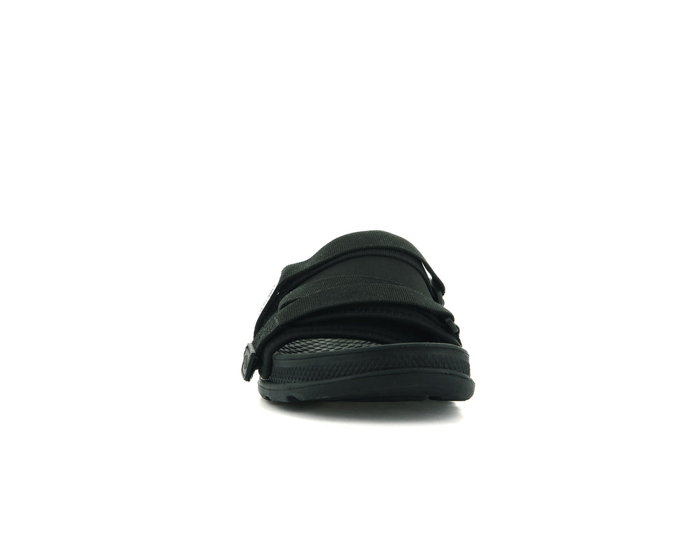 Palladium SOLEA SLIDE Men's Sandals Black | Canada-3814
