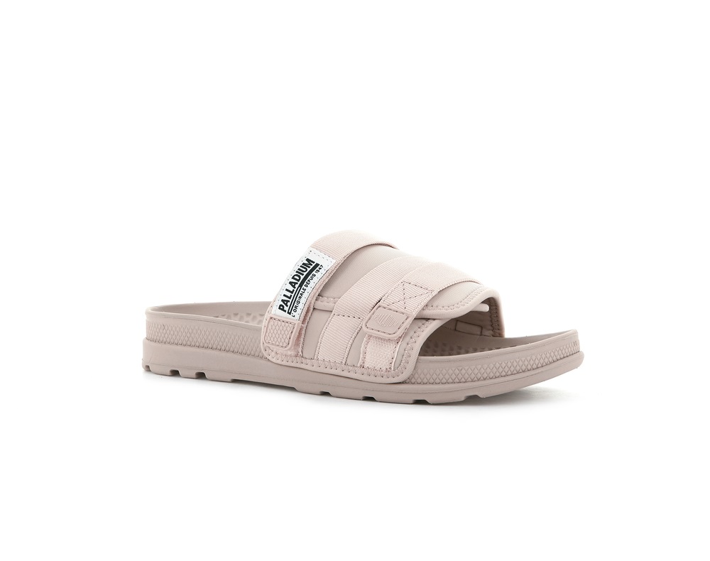 Palladium SOLEA SLIDE Men's Sandals Rose | Canada-4178
