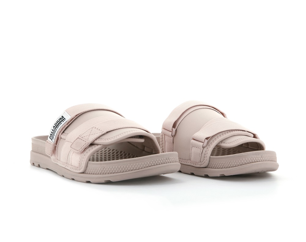 Palladium SOLEA SLIDE Men's Sandals Rose | Canada-4178