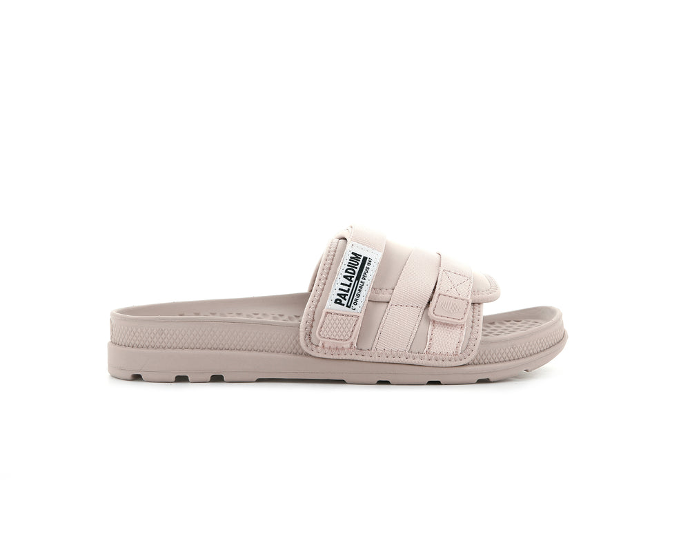 Palladium SOLEA SLIDE Men\'s Sandals Rose | Canada-4178