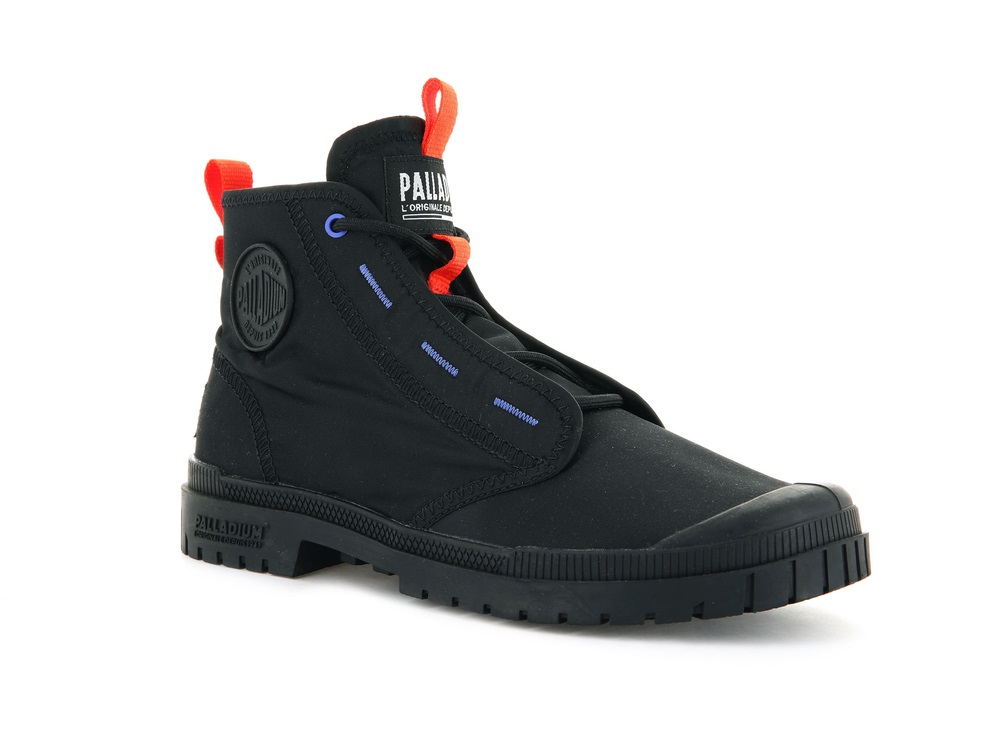 Palladium SP20 HI SPORT Women's High Top Sneakers Black | Canada-5973