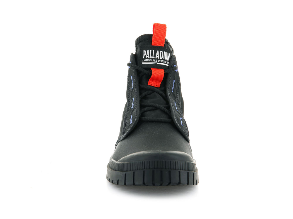 Palladium SP20 HI SPORT Women's High Top Sneakers Black | Canada-5973