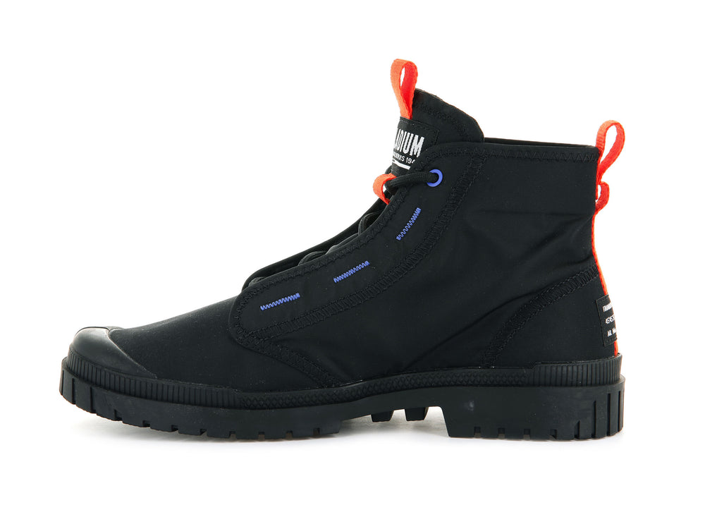 Palladium SP20 HI SPORT Women's High Top Sneakers Black | Canada-5973