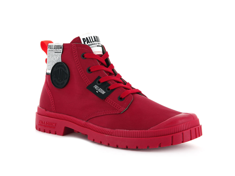 Palladium SP20 OVERLAB Women's High Top Sneakers Salsa | Canada-6720