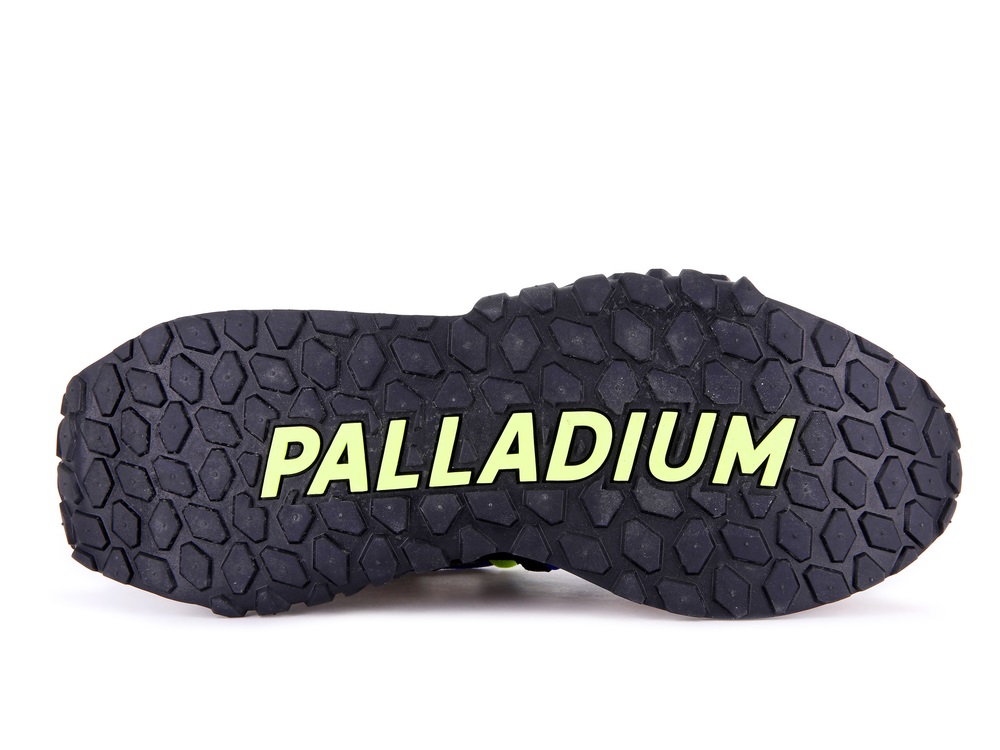 Palladium TROOP RUNNER LACE IT Men's Low Top Shoes Olive | Canada-0257