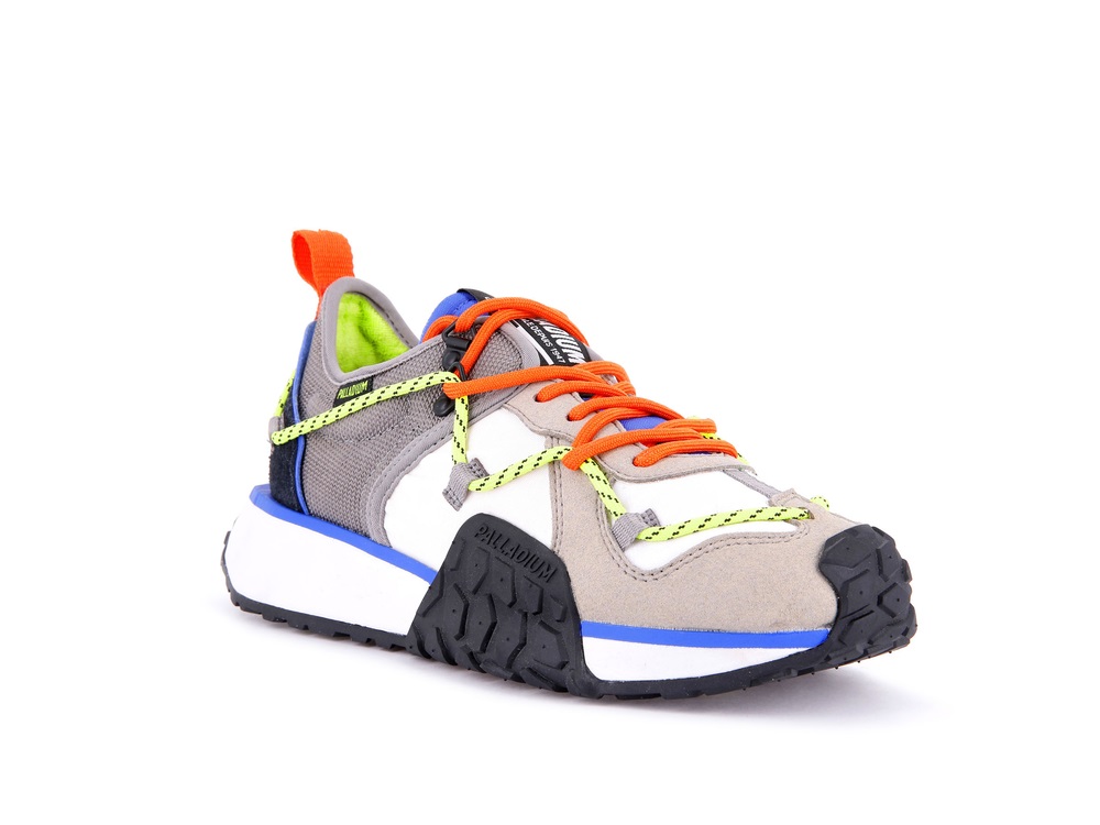 Palladium TROOP RUNNER LACE IT Men's Low Top Shoes Gr Flnl/Dzzng Bl | Canada-4732