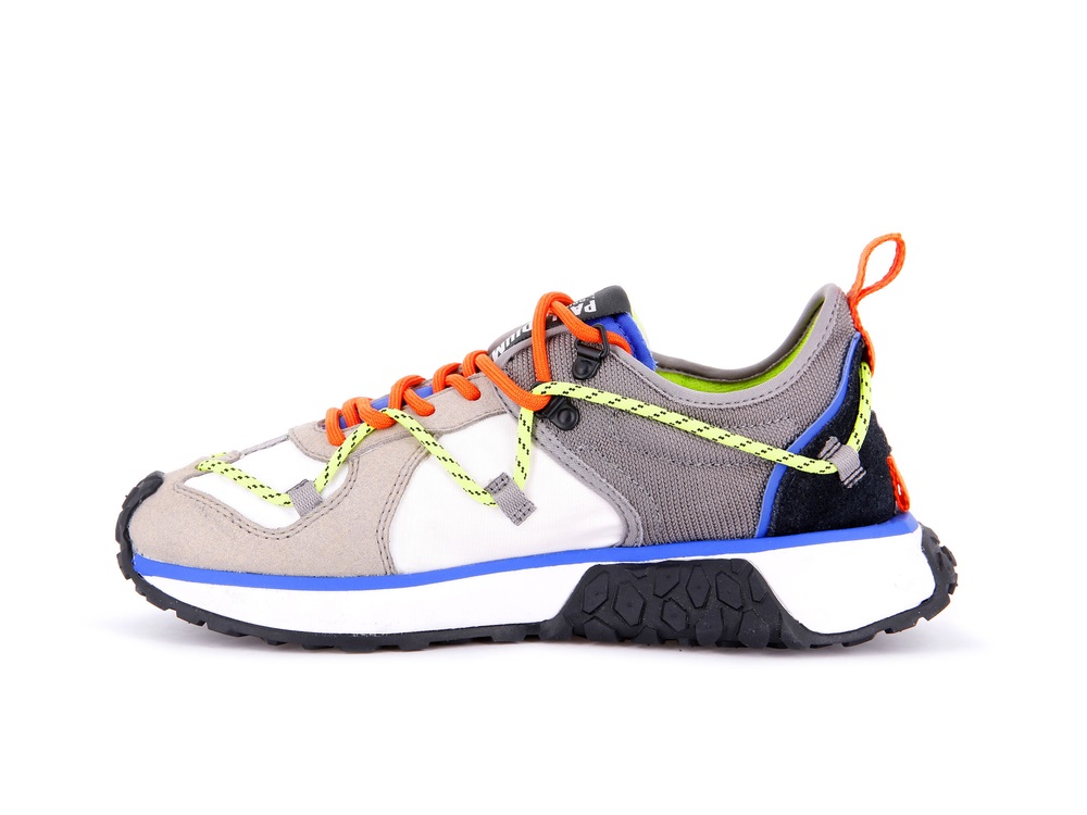 Palladium TROOP RUNNER LACE IT Men's Low Top Shoes Gr Flnl/Dzzng Bl | Canada-4732