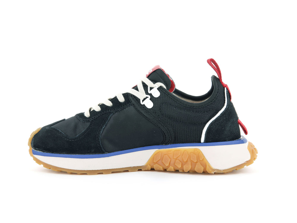 Palladium TROOP RUNNER Men's Sneakers Black | Canada-1280