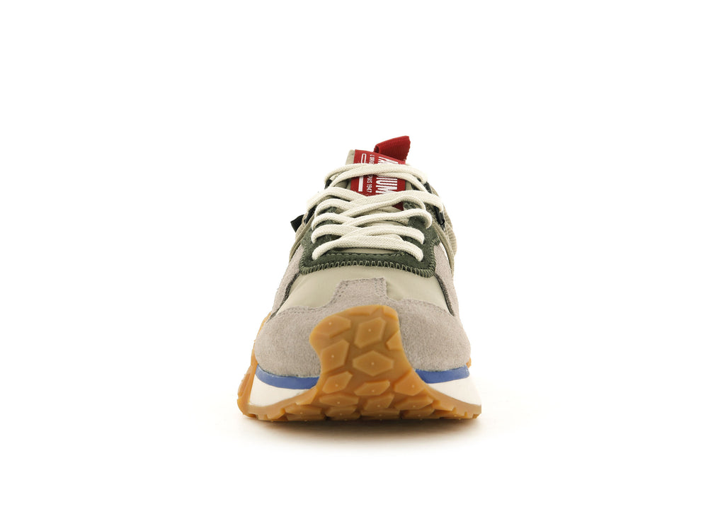 Palladium TROOP RUNNER Men's Sneakers Dune | Canada-9012