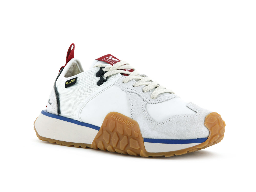 Palladium TROOP RUNNER Women's Sneakers White | Canada-0469