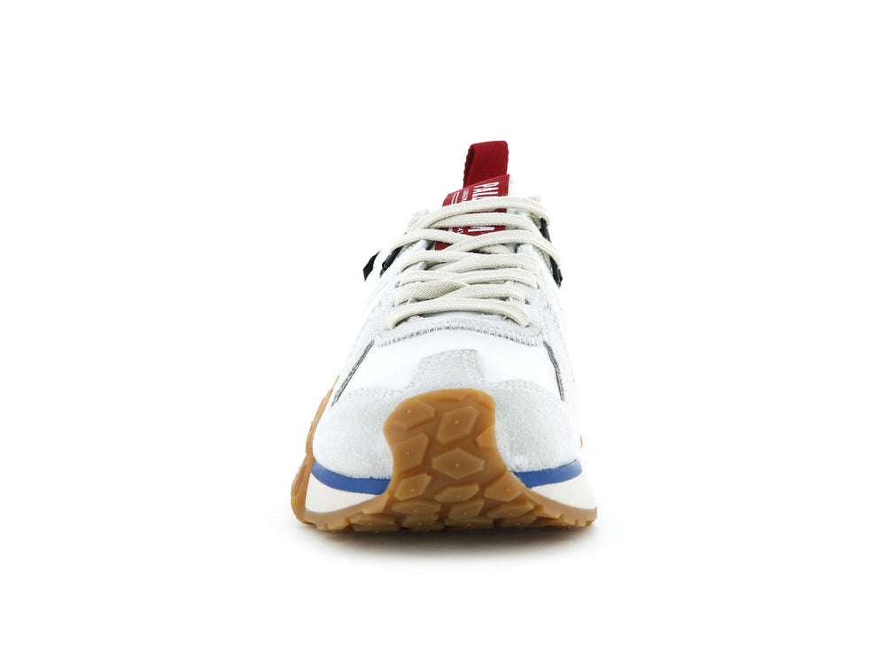 Palladium TROOP RUNNER Women's Sneakers White | Canada-0469