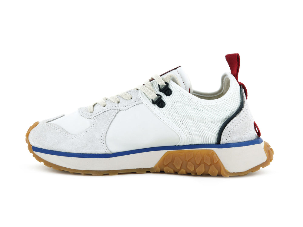 Palladium TROOP RUNNER Women's Sneakers White | Canada-0469