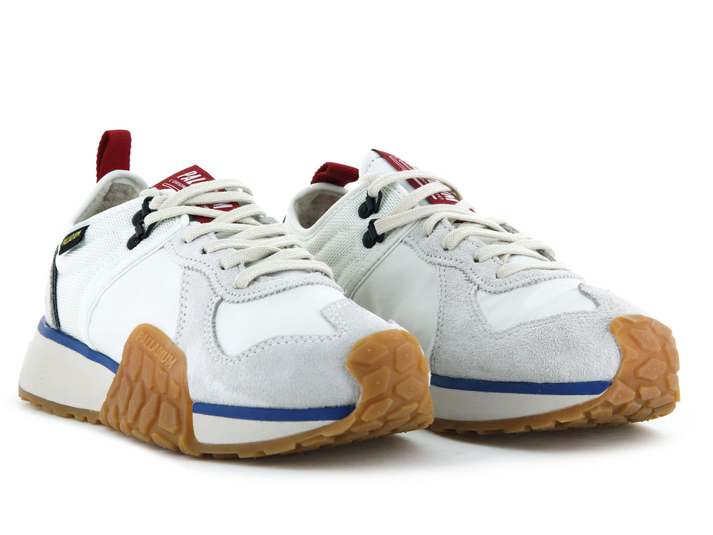 Palladium TROOP RUNNER Women's Sneakers White | Canada-0469
