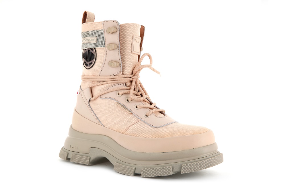 Palladium GAO EVA HIGH BOOT Women's High Top Sneakers Khaki | Canada-5903
