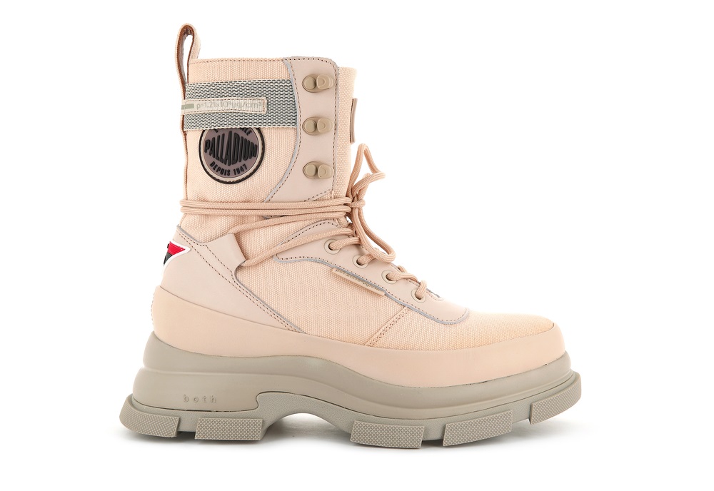 Palladium GAO EVA HIGH BOOT Women\'s High Top Sneakers Khaki | Canada-5903