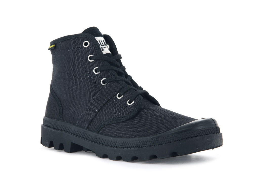 Palladium PALLABROUSSE Women's Boots Black | Canada-4859