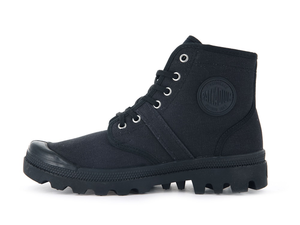 Palladium PALLABROUSSE Women's Boots Black | Canada-4859