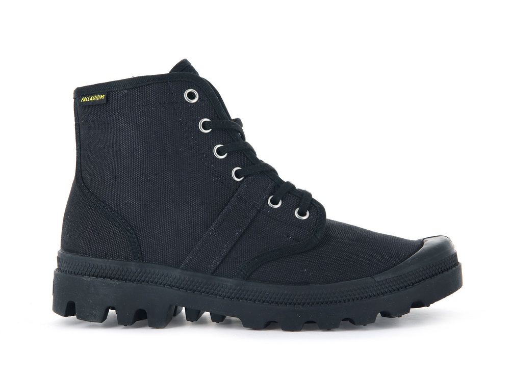 Palladium PALLABROUSSE Women\'s Boots Black | Canada-4859