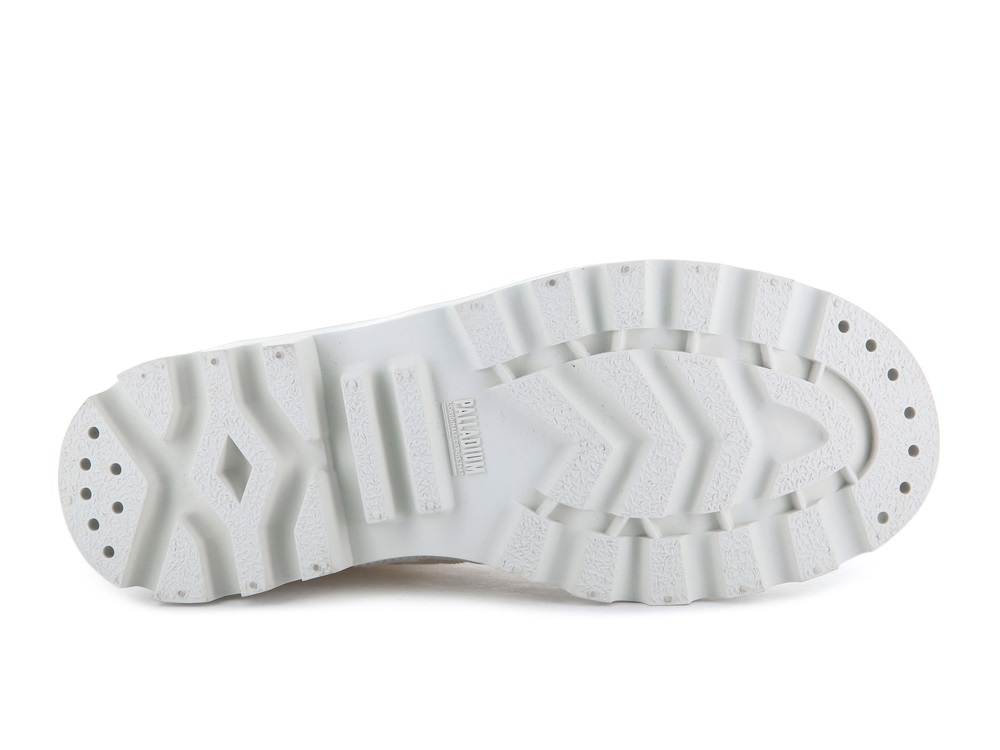 Palladium PALLABROUSSE Women's Boots White | Canada-6421