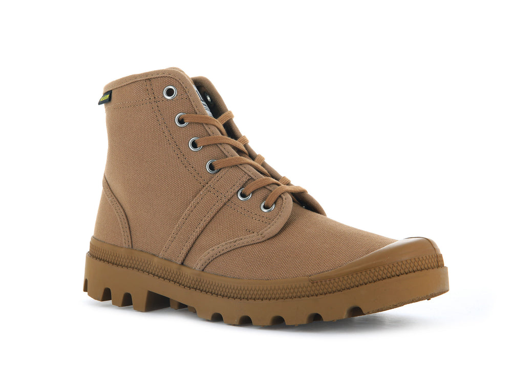 Palladium PALLABROUSSE Women's Boots Cinnamon | Canada-8172
