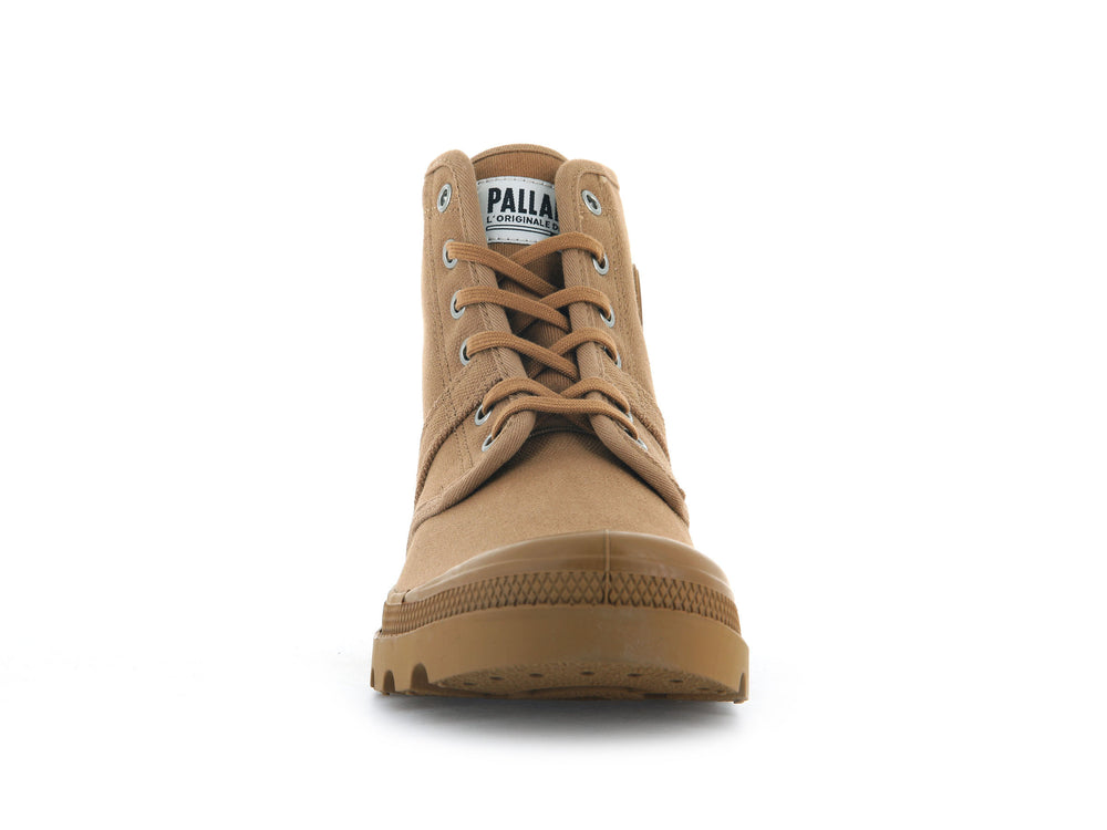 Palladium PALLABROUSSE Women's Boots Cinnamon | Canada-8172