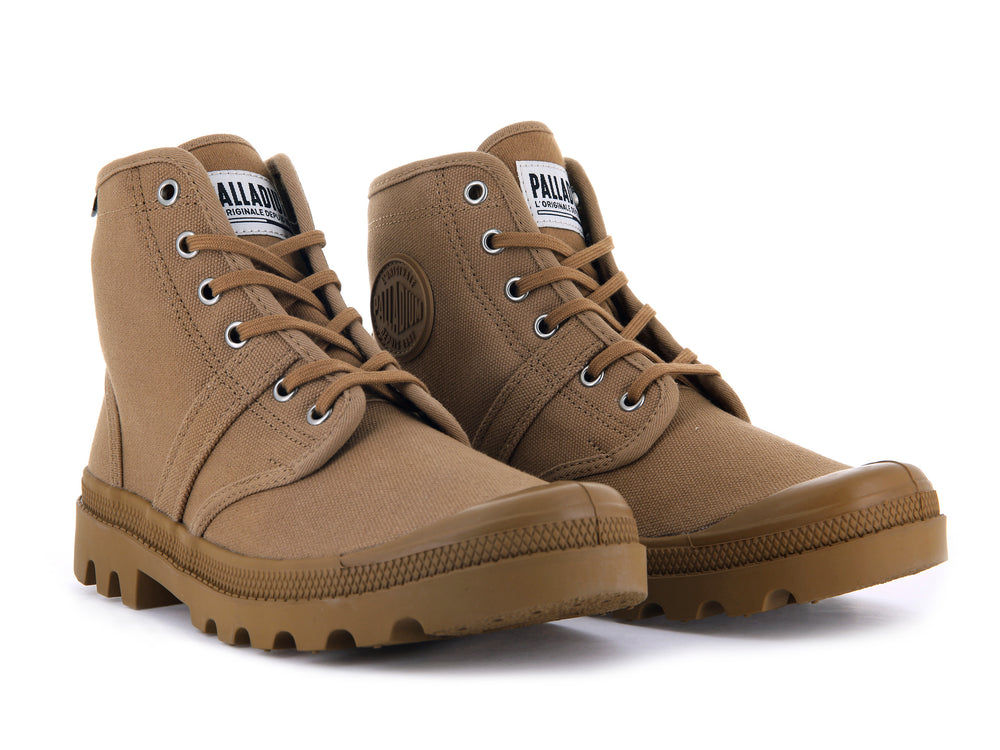 Palladium PALLABROUSSE Women's Boots Cinnamon | Canada-8172