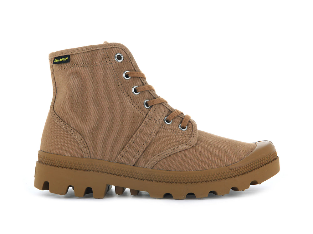 Palladium PALLABROUSSE Women\'s Boots Cinnamon | Canada-8172