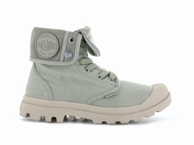 Palladium BAGGY Men's Boots Eucalyptus | Canada-4830