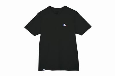 Palladium FRENCH PAMPA T-SHIRT Women's T-shirts Black | Canada-4865