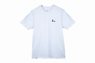 Palladium FRENCH PAMPA T-SHIRT Women's T-shirts White | Canada-7845
