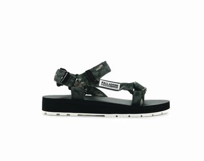 Palladium OUTDOORSY URBANITY Men's Sandals Camo | Canada-1045