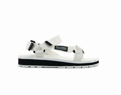 Palladium OUTDOORSY URBANITY Men's Sandals White | Canada-9234
