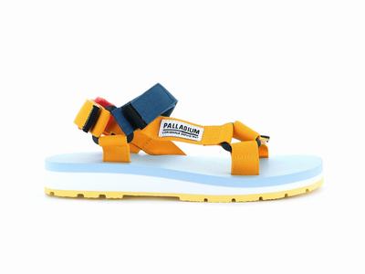 Palladium OUTDOORSY URBANITY Women's Sandals Mustard | Canada-4567
