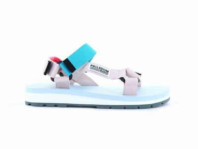Palladium OUTDOORSY URBANITY Women's Sandals Light Turquoise | Canada-5462