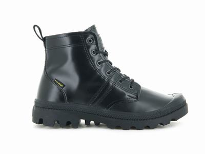 Palladium PALLABROUSSE BOX Women's Boots Black | Canada-4795