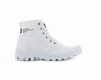 Palladium PALLABROUSSE LEGION Women's Boots White | Canada-6184