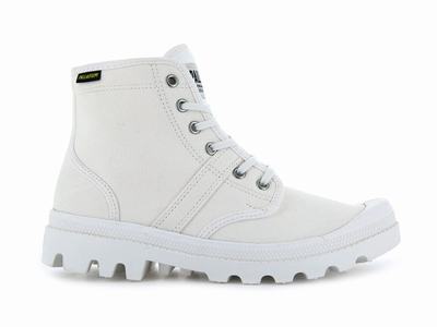 Palladium PALLABROUSSE Men's Boots White | Canada-8902