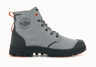 Palladium PALLAFIN RECYCLE Women's High Top Sneakers Dark Grey | Canada-8950