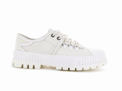 Palladium PALLASHOCK HKR RAINS Women's Sneakers Khaki | Canada-4506