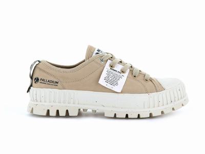Palladium PALLASHOCK LO ORGANIC Women's Sneakers Desert | Canada-3719