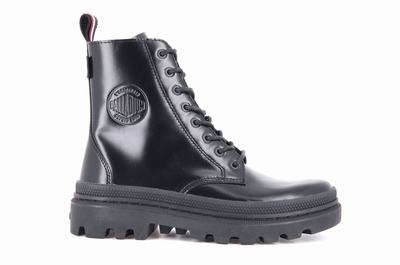 Palladium PALLATROOPER OFF-1 Women's Boots Black | Canada-1962