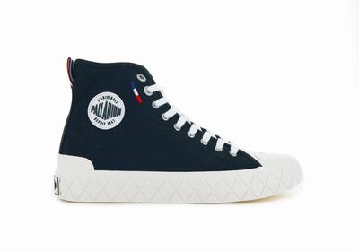 Palladium PALLA ACE CANVAS MID Men's Sneakers Black | Canada-9432