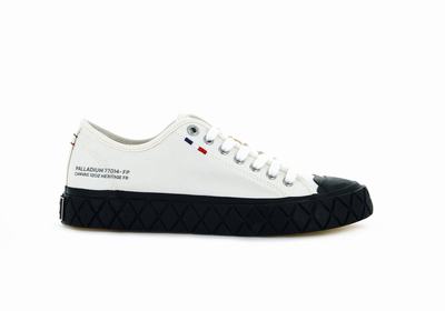 Palladium PALLA ACE CANVAS Men's Low Top Shoes Marshmallow | Canada-1736