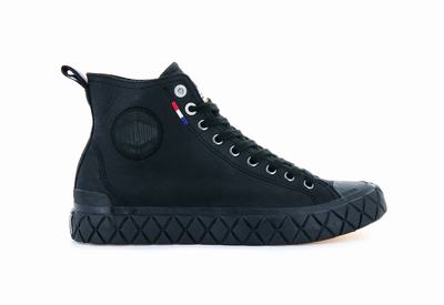 Palladium PALLA ACE MID LEATHER UL Women's Boots Black | Canada-3078
