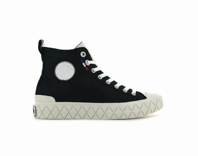 Palladium PALLA ACE MID LEATHER UL Women's Sneakers Black | Canada-6248