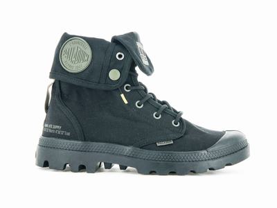 Palladium PAMPA BAGGY SUPPLY Women's Boots Black | Canada-7160