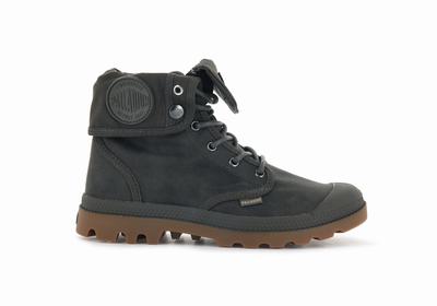Palladium PAMPA BAGGY WAX Women's Boots Brown | Canada-5197