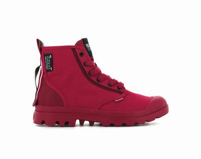 Palladium PAMPA DARE 2 SURVIVE Men's Boots Red | Canada-4965